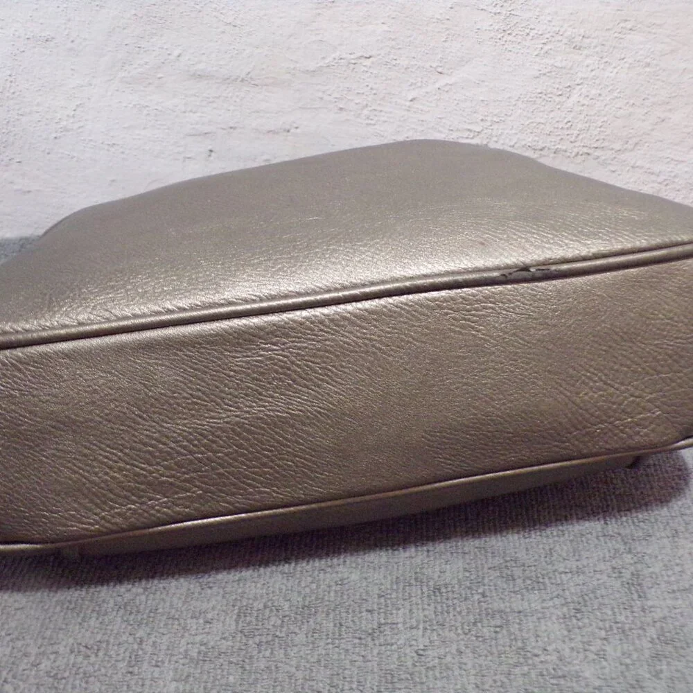 Liz Claiborne Bronze Hobo Handbag Silver‎ Hardware